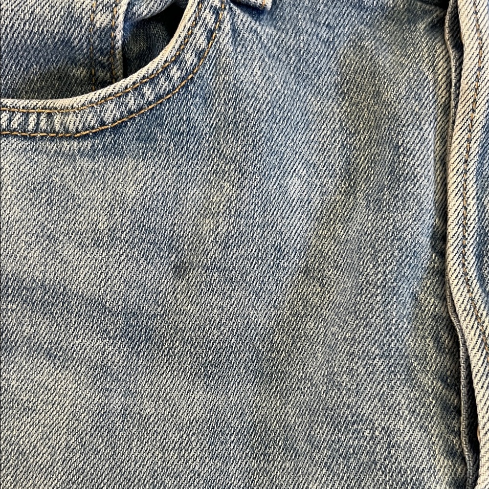 Frank & Eileen Light Blue Cropped Jeans - Picture 3 of 7